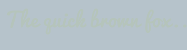 Image with Font Color B5C4BB and Background Color B6C3CB